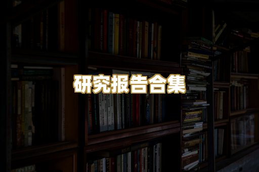 研究报告合集